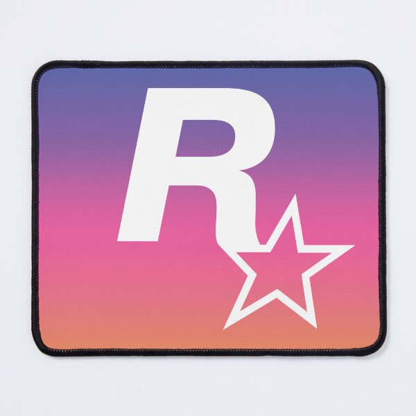 Item preview, Rockstar Games GTA 6 Sunset Logo (Horizontal White Alt) designed and sold by BubblePopRed.