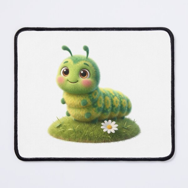 Item preview, Cute Fuzzy Caterpillar designed and sold by Thanat Pattern Studio.
