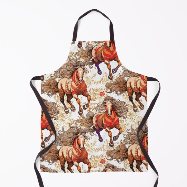 Item preview, Diseño de caballo de fuego – Arte ecuestre designed and sold by TrueWoven Studio.