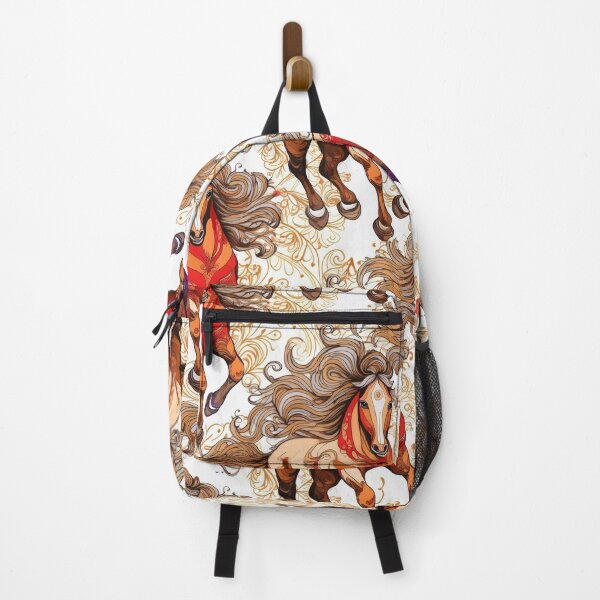 Item preview, Fire Horse Pattern – Equestrian Horse Art designed and sold by TrueWoven Studio.