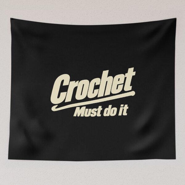 Item preview, Crochet Must Do It Athletic Hook Design designed and sold by Text2tee.