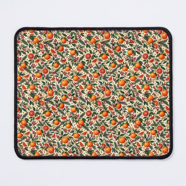 Item preview, Winter Citrus Garden Botanical Pattern designed and sold by astersgraphics.