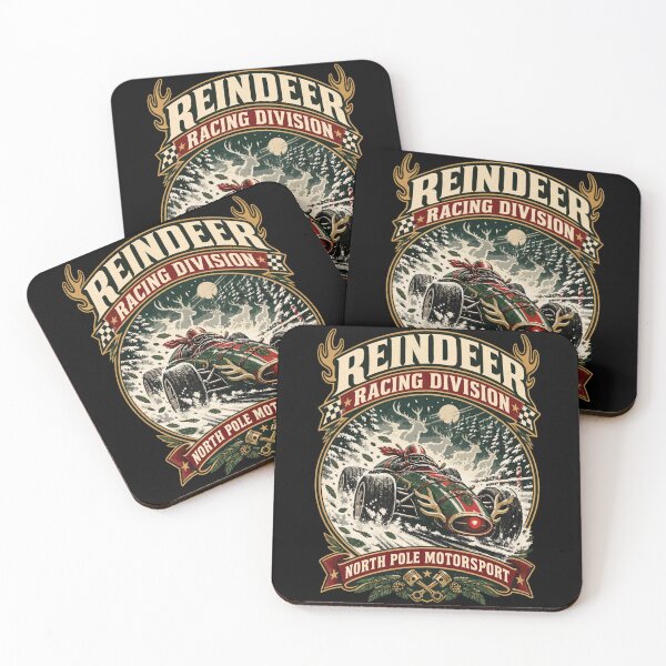 Item preview, REINDEER - F1 RACING IN NORTH POLE designed and sold by F1 Studio.