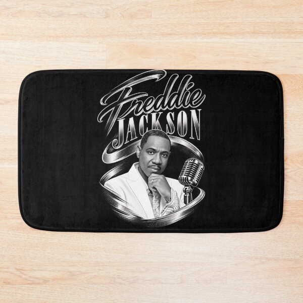 Item preview, Freddie Jackson Script Name Microphone Portrait Classic designed and sold by choudane.