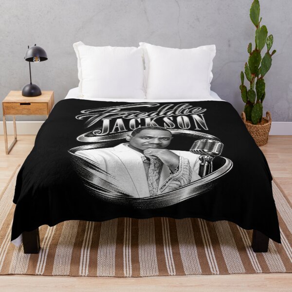 Item preview, Freddie Jackson Script Name Microphone Portrait Classic designed and sold by choudane.