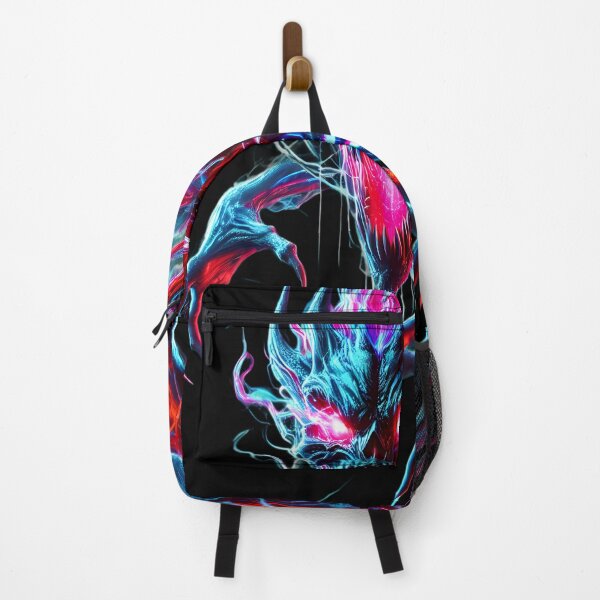 Item preview, Neon Monster Horror Cyberpunk Creature Dark Fantasy Design designed and sold by FusionCipher.
