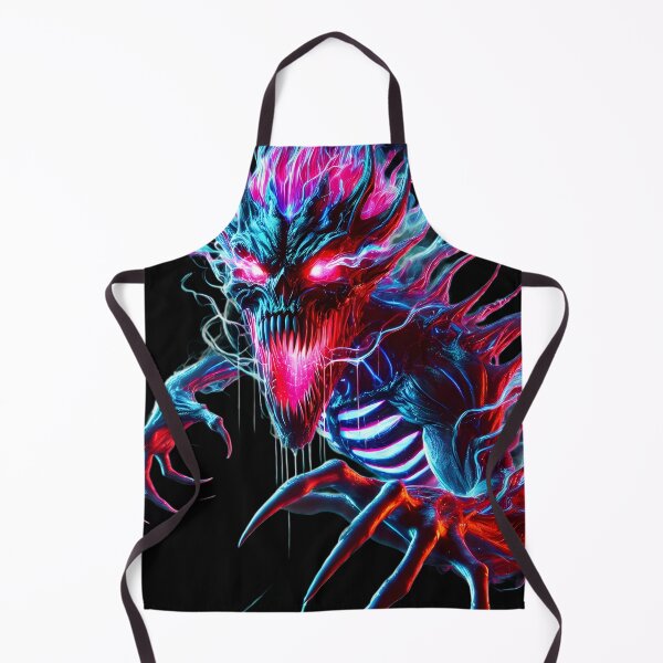 Item preview, Neon Monster Horror Cyberpunk Creature Dark Fantasy Design designed and sold by FusionCipher.