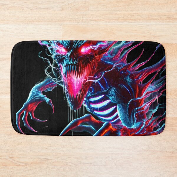 Item preview, Neon Monster Horror Cyberpunk Creature Dark Fantasy Design designed and sold by FusionCipher.