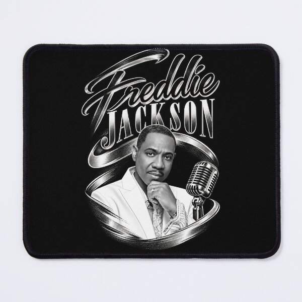 Item preview, Freddie Jackson Script Name Microphone Portrait Classic designed and sold by choudane.