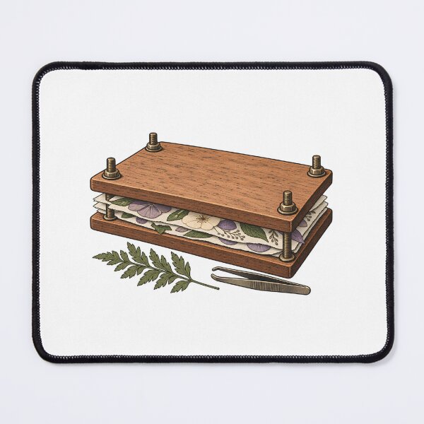 Item preview, Pressed Flower Specimen Press Emblem designed and sold by Philippa Shop.