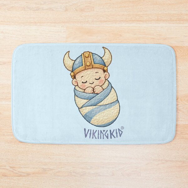 Item preview, Viking Baby in a Swaddle - Cute Sleeping Warrior designed and sold by VikingKid.