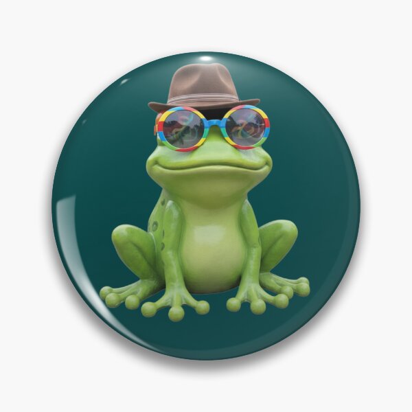Item preview, Cool Frog in a Hat designed and sold by Mattigiov.