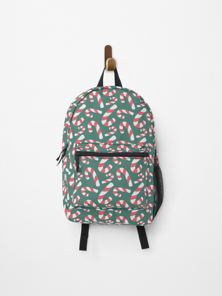 Thumbnail 1 of 3, Backpack, Candy Cane Pattern designed and sold by CreativeDraws42.
