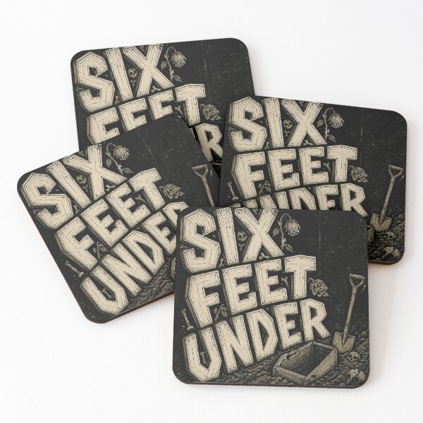 Item preview, SIX FEET UNDER designed and sold by DuliDoodles.
