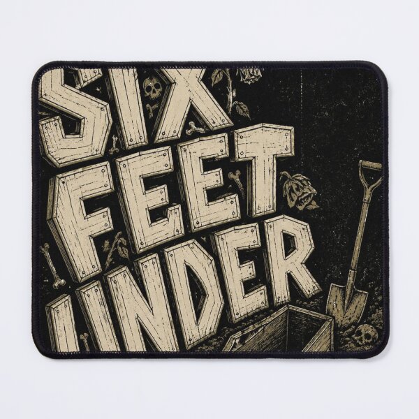 Item preview, SIX FEET UNDER designed and sold by DuliDoodles.