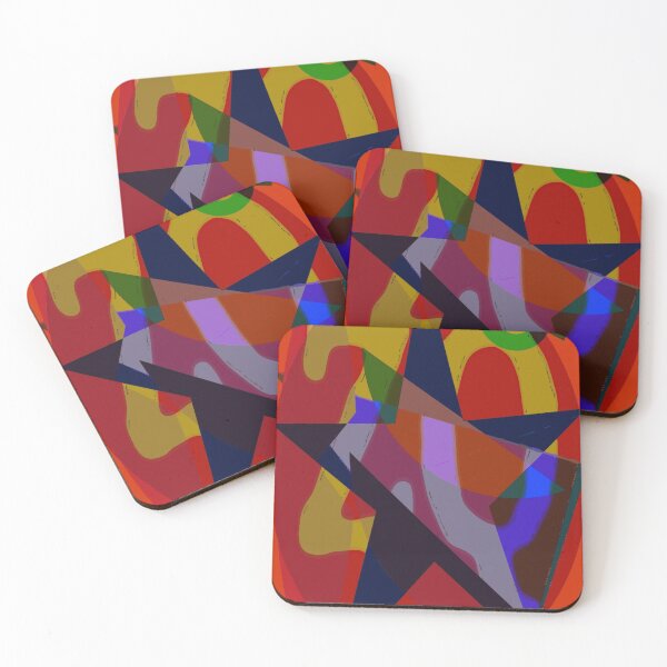 Item preview, Abstract Starburst Geometry – Vibrant Retro Pop Art Expression designed and sold by Zentvent Quarter.