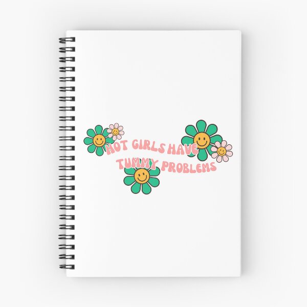 Item preview,  Hot Girls Have Tummy Problems Pink Font Groovy Flower Meme designed and sold by kristy1003.