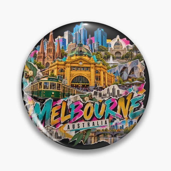 Item preview, Melbourne — Heritage Meets Street Art designed and sold by URBIVO.