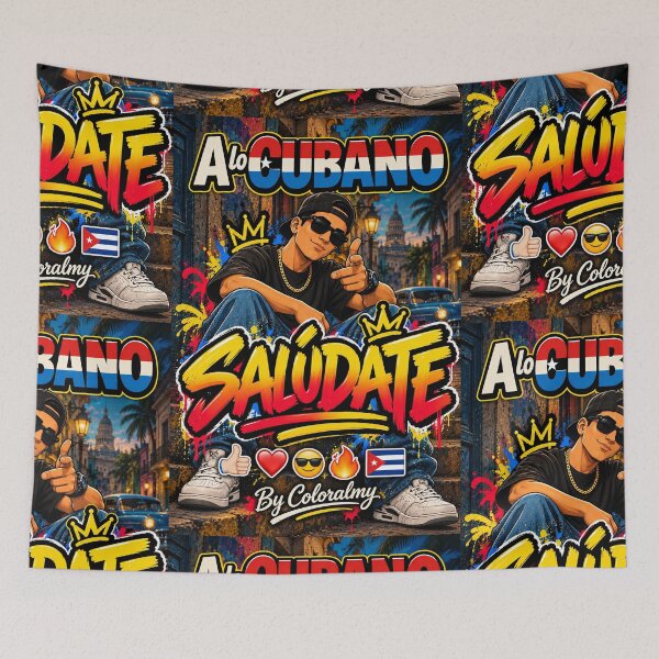 Item preview, Salúdate – A lo Cubano. By COLORALMY designed and sold by Coloralmy.