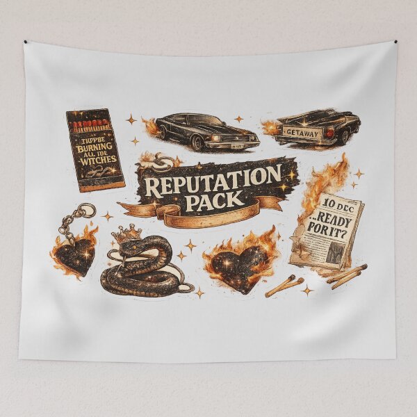 Artikelvorschau, REP TS LWYMMD DELICATE DONT BLAME ME GETAWAY AUTOAUFKLEBER-BUNDLE-PACK entworfen und verkauft von taylorvinyls.