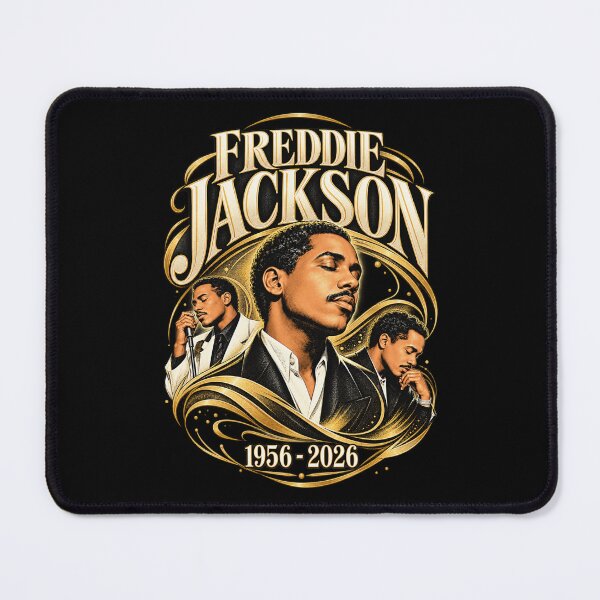 Item preview, Freddie Jackson Ornate Portrait 1956 2026 Elegant Collage designed and sold by choudane.