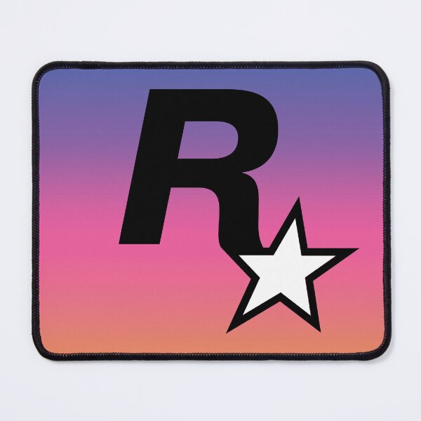 Item preview, Copy of Rockstar Games GTA 6 Sunset Logo (White Star Horizontal Alt) designed and sold by BubblePopRed.