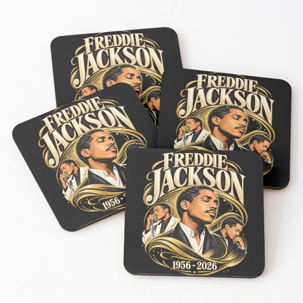 Item preview, Freddie Jackson Ornate Portrait 1956 2026 Elegant Collage designed and sold by choudane.