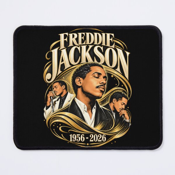 Item preview, Freddie Jackson Ornate Portrait 1956 2026 Elegant Collage designed and sold by choudane.