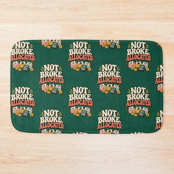 Item preview, Not Broke Allocated Budgeting Phone Case designed and sold by astersgraphics.