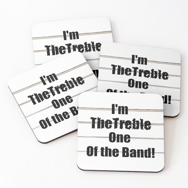 Item preview, I'm the treble one of the band designed and sold by E-W-D.