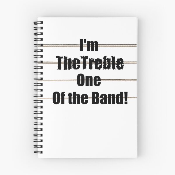 Item preview, I'm the treble one of the band designed and sold by E-W-D.