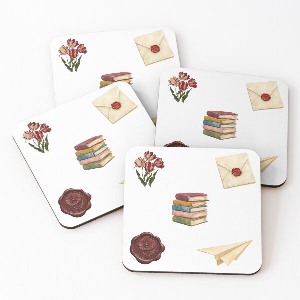 Item preview, Sticker Pack - bookish/postal/classic designed and sold by hb-official.