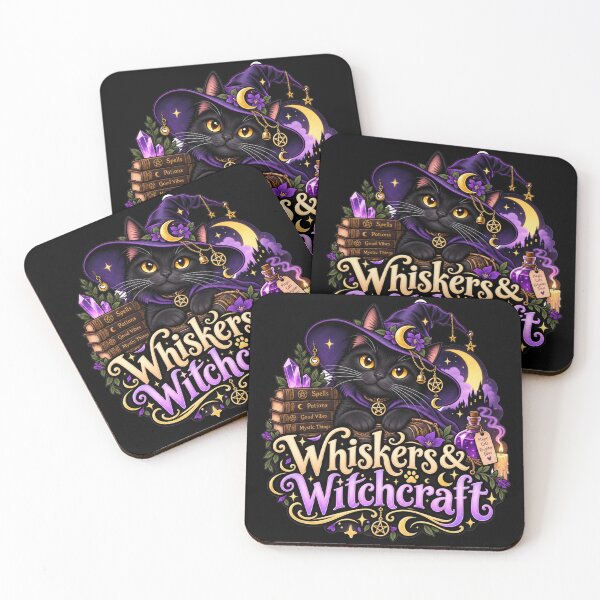 Item preview, Whiskers & Witchcraft Magic designed and sold by PixoNest.