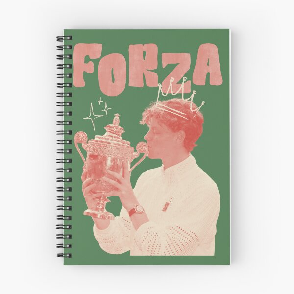 Aperçu de l'œuvre Jannik Sinner Tennis - Forza créée et vendue par Willow-And-Ivy.