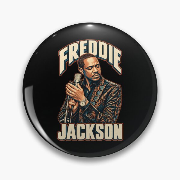 Item preview, Freddie Jackson Patterned Jacket Microphone Emotional Closeup designed and sold by choudane.