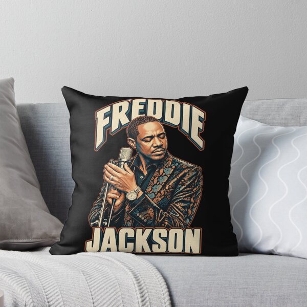 Item preview, Freddie Jackson Patterned Jacket Microphone Emotional Closeup designed and sold by choudane.