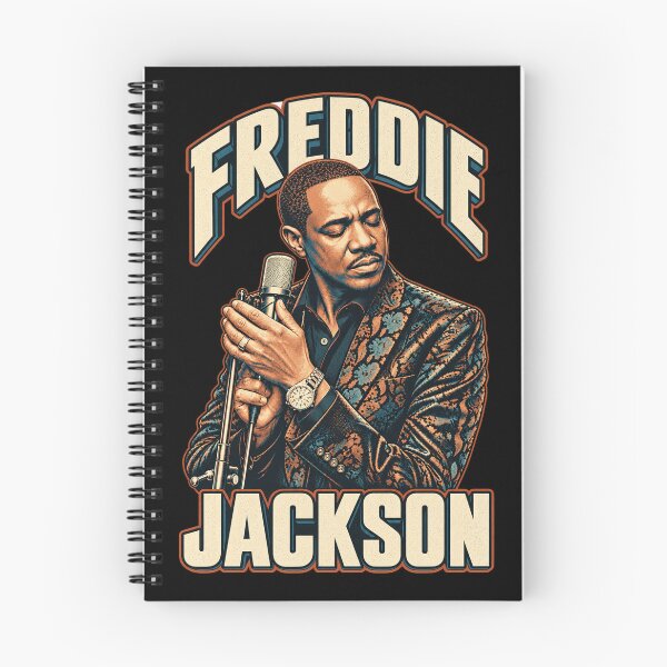 Item preview, Freddie Jackson Patterned Jacket Microphone Emotional Closeup designed and sold by choudane.