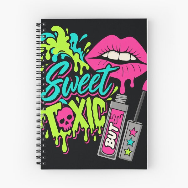 Item preview, Sweet but Toxic – Dripping Lips Y2K Graphic designed and sold by Aimetoi.