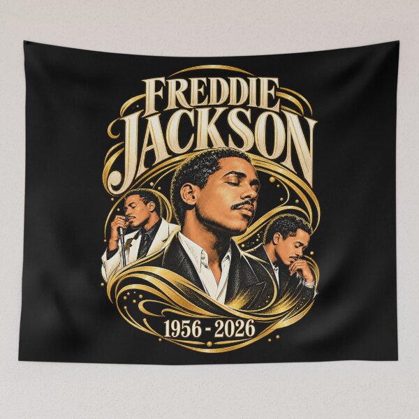 Item preview, Freddie Jackson Ornate Portrait 1956 2026 Elegant Style designed and sold by choudane.