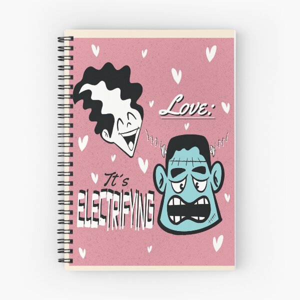 Item preview, LOVE ITS ELECTRIYING. FRANKESTEIN AND HIS BRIDE COMEDY LOVE designed and sold by Jagil_art.
