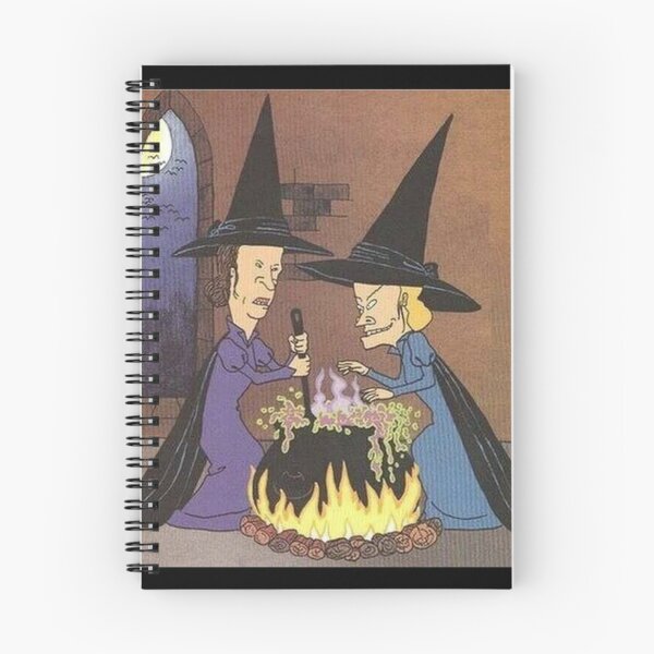 Item preview, Beavis and Butthead as witches  designed and sold by hellbillyhorror.