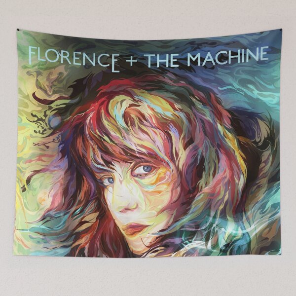 Item preview, Florence And The Machine Original Custom Vintage Music Poster Wall Art Tee Shirt Design designed and sold by Cool Robot Bro..