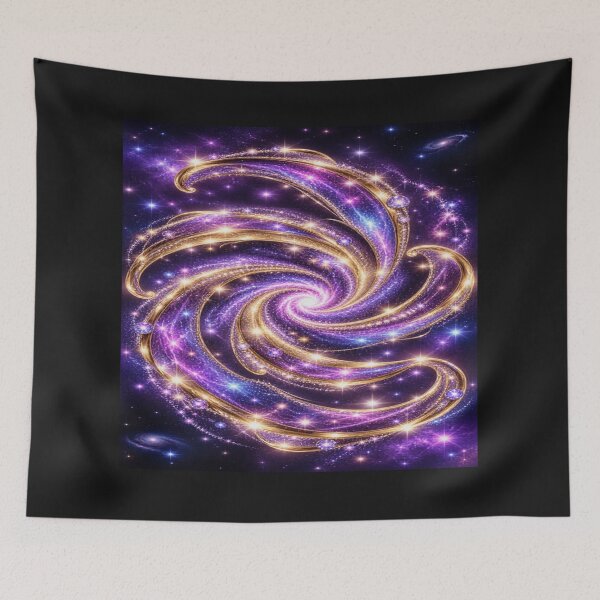 Item preview, THE SPIRAL ARMS GALAXY designed and sold by Catalina Kate.