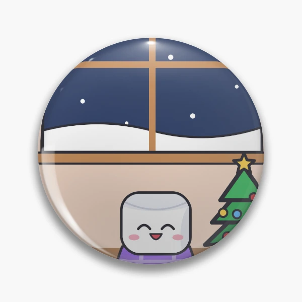 Cozy Night In - Pip Marshmallow by the Winter Window — Pin by BiMood
