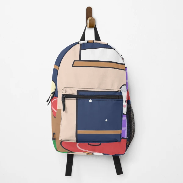 Cozy Night In - Pip Marshmallow by the Winter Window — Backpack by BiMood