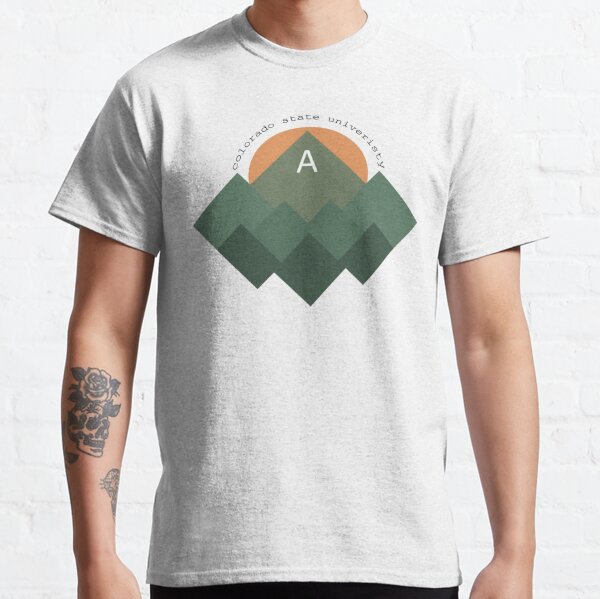 Colorado State University Mountains Classic T-Shirt