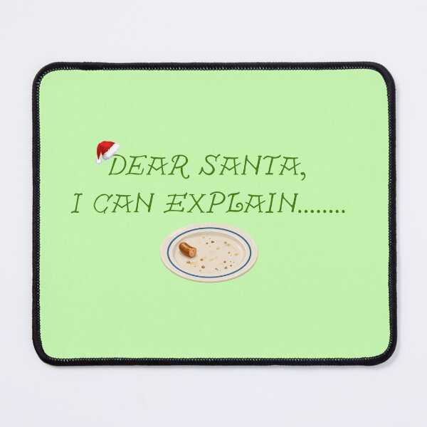 Item preview, Dear Santa I Can Explain Funny Empty Plate Christmas designed and sold by SolutionsArt.