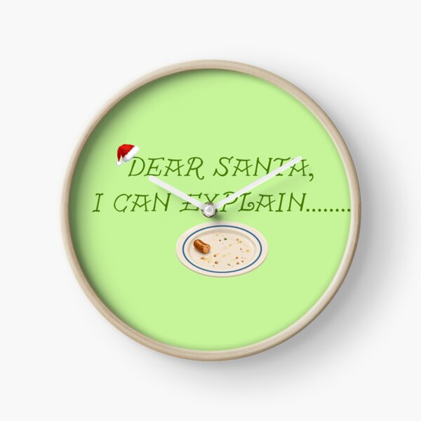 Item preview, Dear Santa I Can Explain Funny Empty Plate Christmas designed and sold by SolutionsArt.