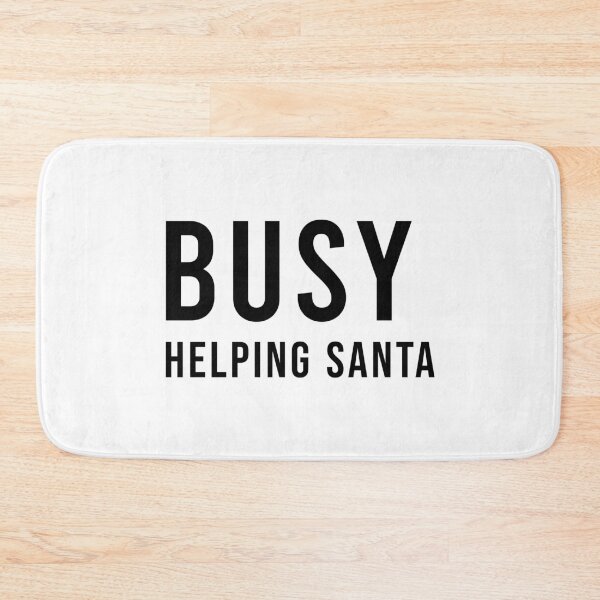 Item preview, BUSY HELPING SANTA, Unique designed and sold by villacreativa.