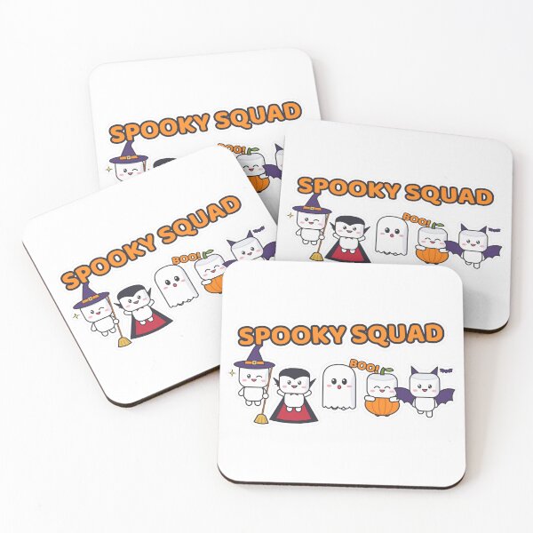 Item preview, Spooky Squad - Cute Halloween Pip Marshmallow Crew designed and sold by BiMood.